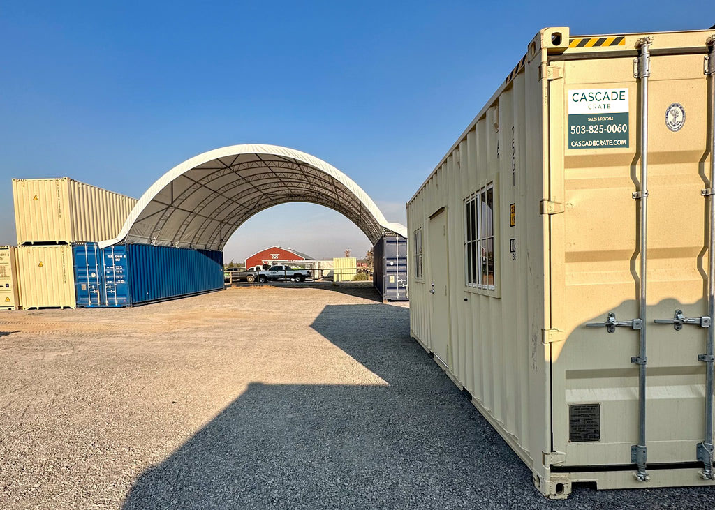 Cascade Crate - 40' Double Truss Canopy